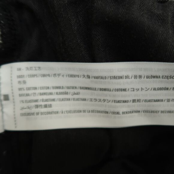 Abercrombie & Fitch Jeans Women's 6L Gray High-Rise Ankle Straight 28" Inseam - Picture 10 of 16